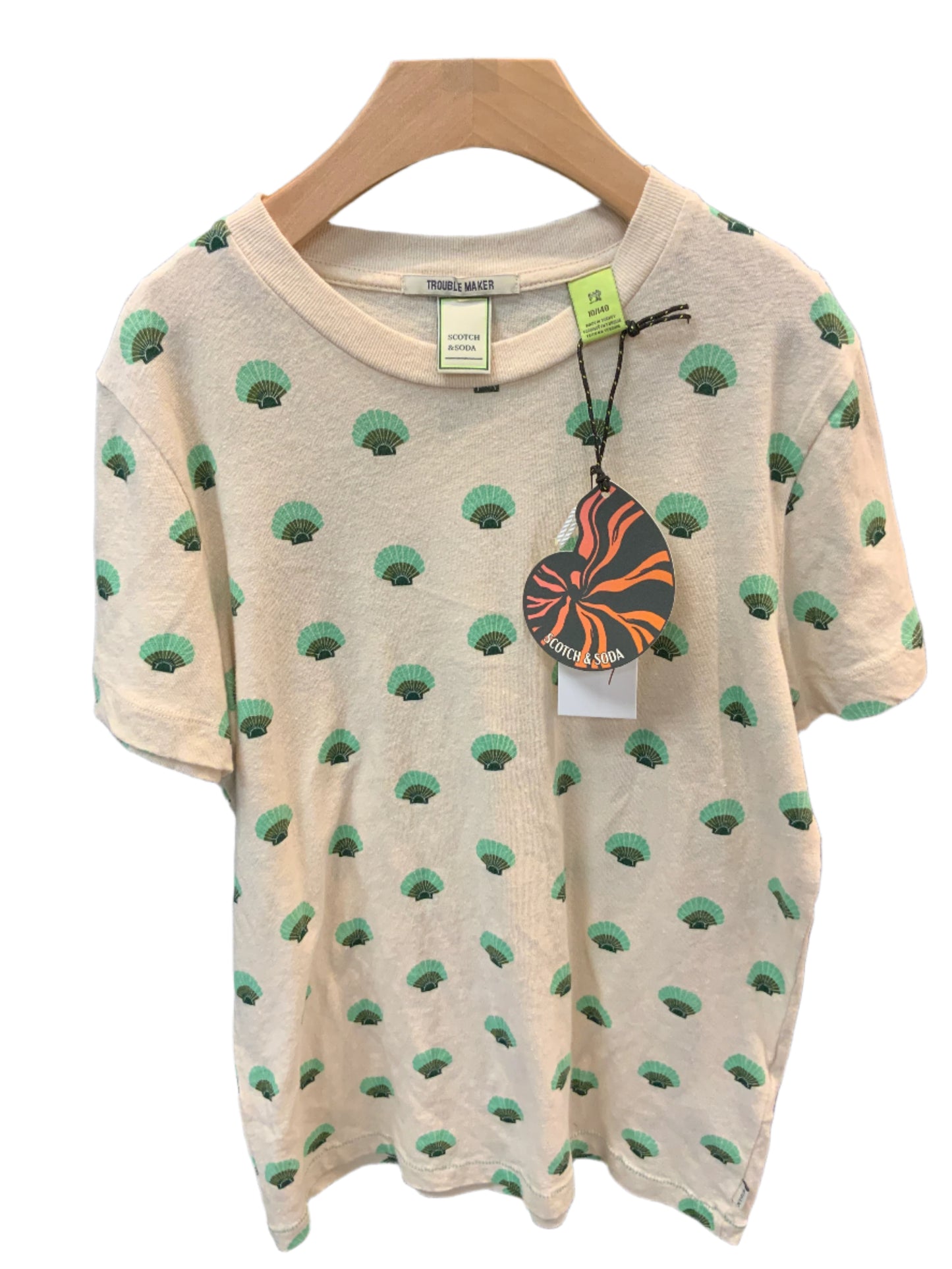 Scotch & Soda Trouble Maker Seashells T-shirt
