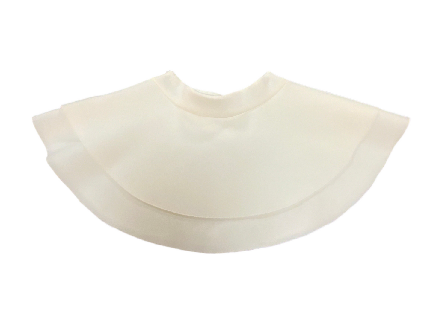 MaMa Luma Two Tier White Skirt