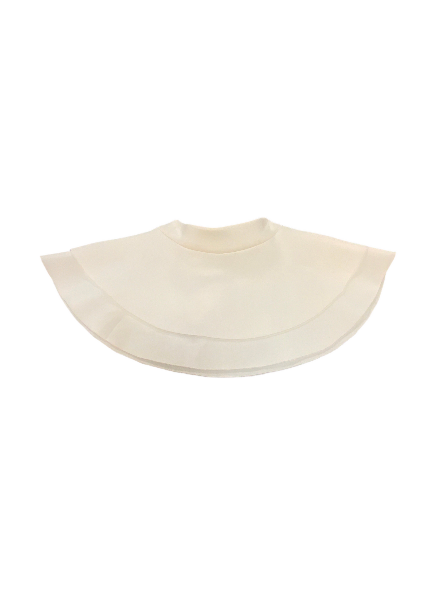 MaMa Luma Two Tier White Skirt