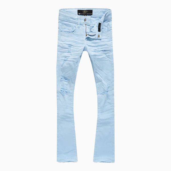 Jordan Craig Stacked Tribeca Twill Pant -Sky Blue