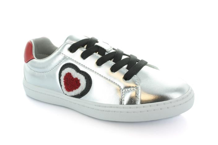 HOO Mya Love Heart Lace Sneaker