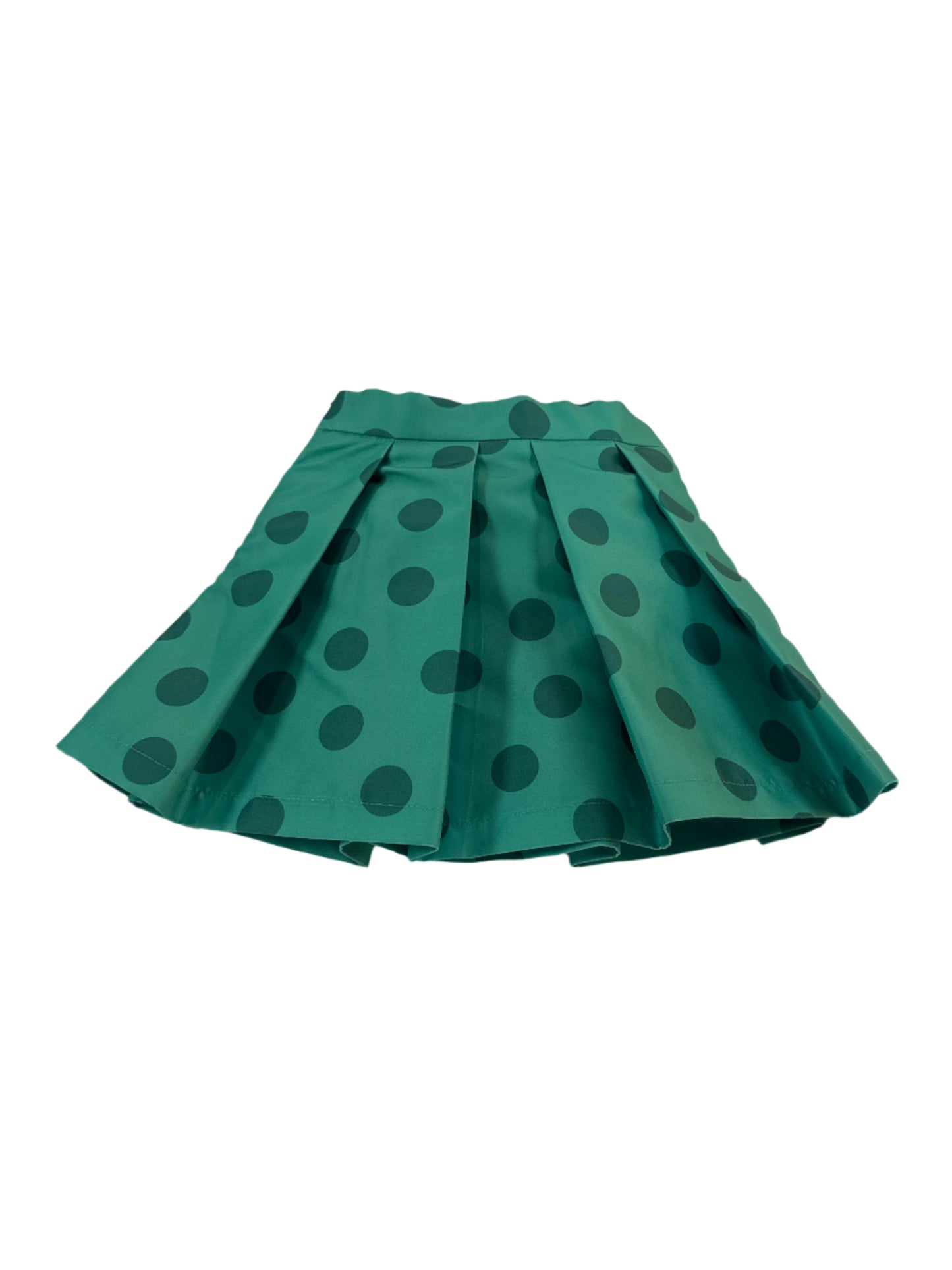 MaMa Luma Green Polkadot skirt