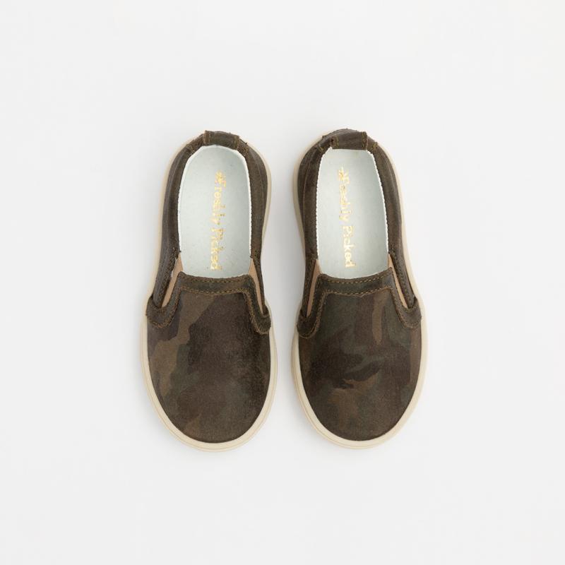 Freshly Picked Camo Slip-on