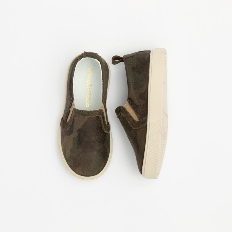 Freshly Picked Camo Slip-on