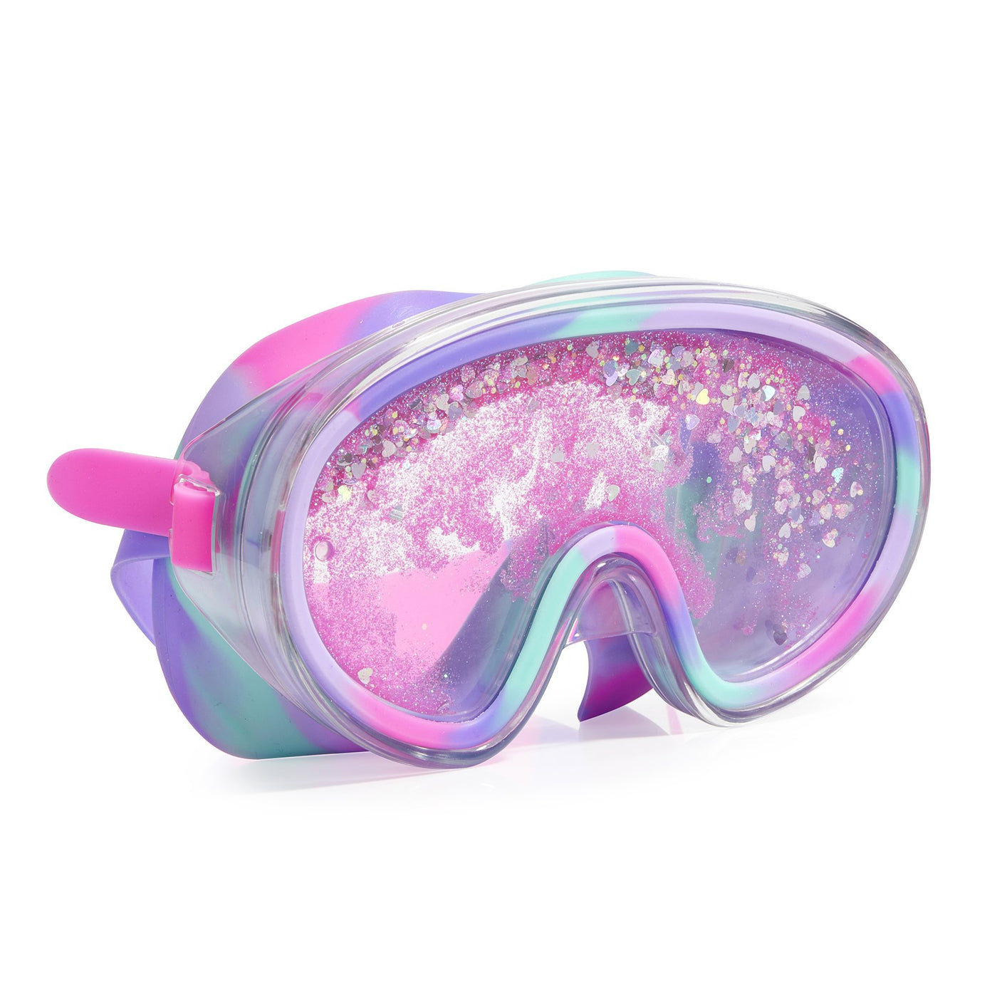 Swimming Mask Pink Purple Beach